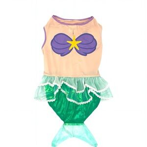 Dog Disney Ariel Little Mermaid Halloween Pet Costume Cute Dog Outfit Medium